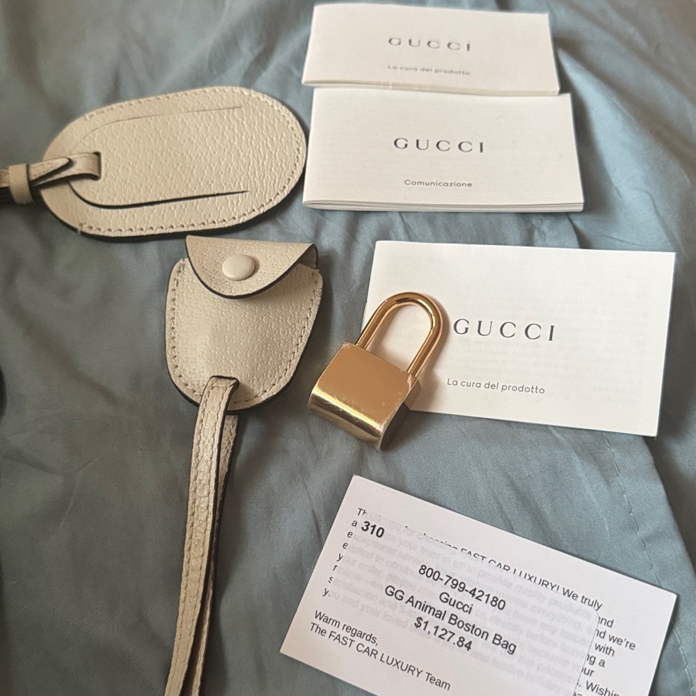 Gucci Multicolor Cartoon Pattern Bag - Picture 10 of 13